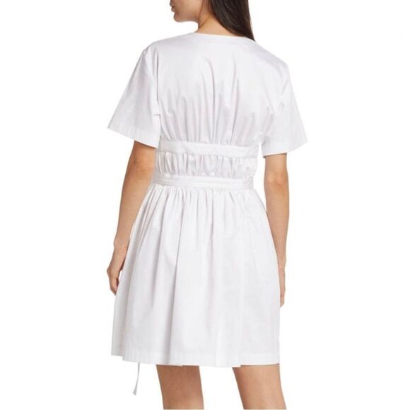 ALTUZARRA Malik Plunging D-Ring Mini Dress size 42/us size 10 - Picture 2 of 13